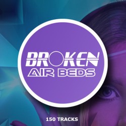 Sticky FX Broken Air Beds radio and podcast imaging production library
