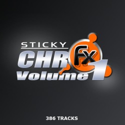 Sticky FX CHR Volume 1radio & podcast audio imaging production library