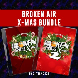Sticky FX Broken Air X-mas Bundle, radio and podcast imaging library