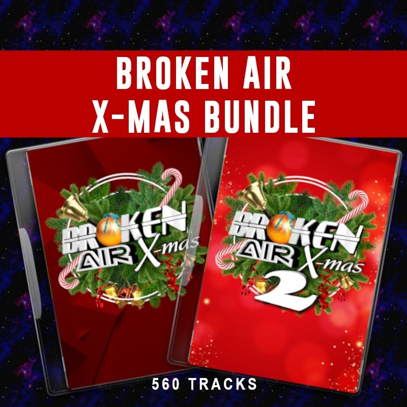 Sticky FX Broken Air X-mas Bundel, radio en podcast imaging library