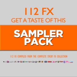 Sticky FX Sampler Pack Radio and Podcast Productie Library