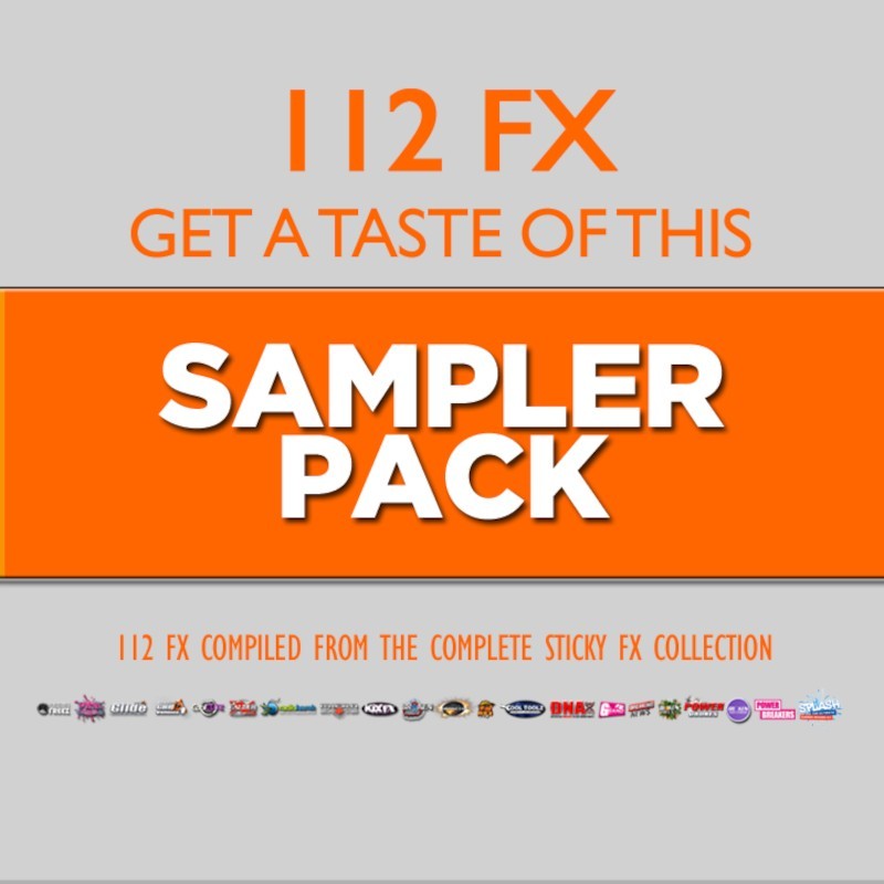 Sticky FX Sampler Pack Radio and Podcast Production Library