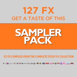 Sticky FX Sampler Pack Radio en Podcast Productie Library