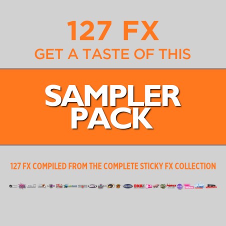 Sticky FX Sampler Pack Radio en Podcast Productie Library